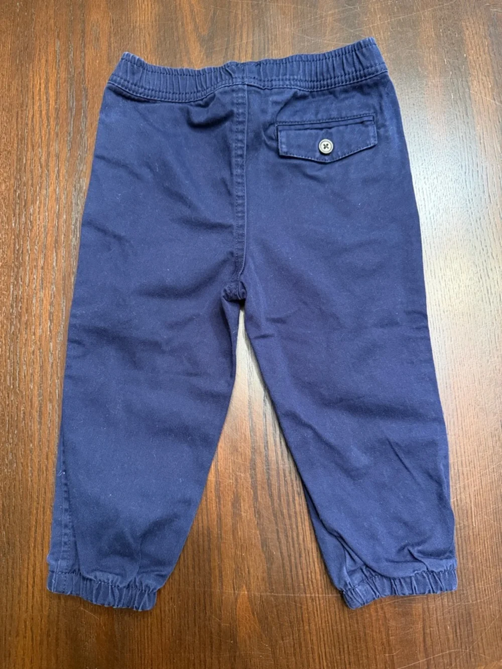 Polo Ralph Lauren 2 Piece Toddler Boy Plaid Shirt Jogger Set 18M